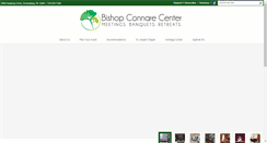 Desktop Screenshot of bishopconnarecenter.org