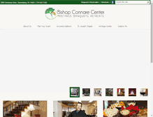 Tablet Screenshot of bishopconnarecenter.org